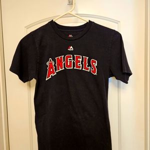 Anaheim Angels Boys Tee Shirt.  Large Size 14-16.